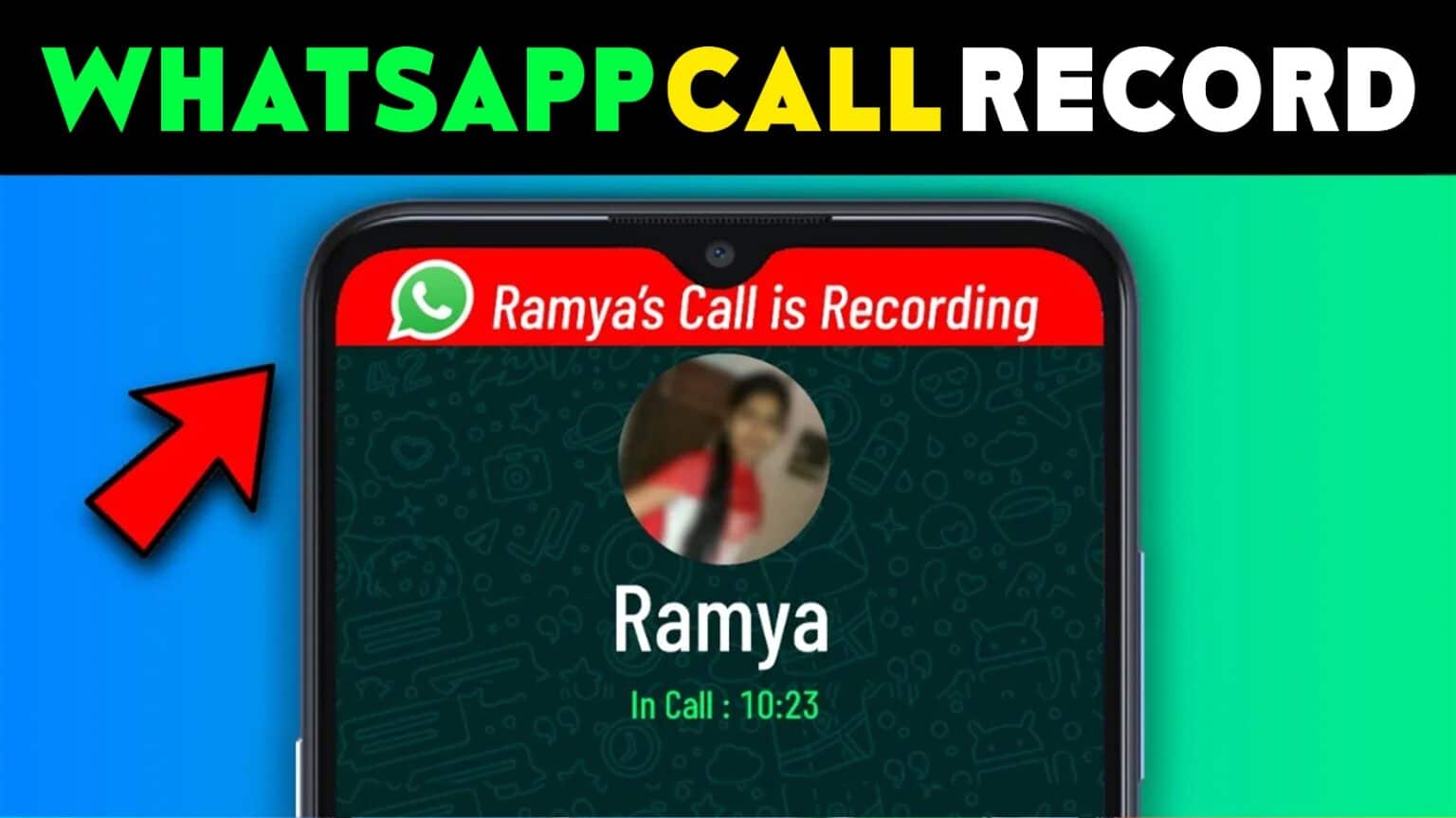 What Is Whatsapp Call Record App Android Tn Shorts