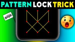 Alarm on Wrong Pattern with Capture Selfie, Location Track
