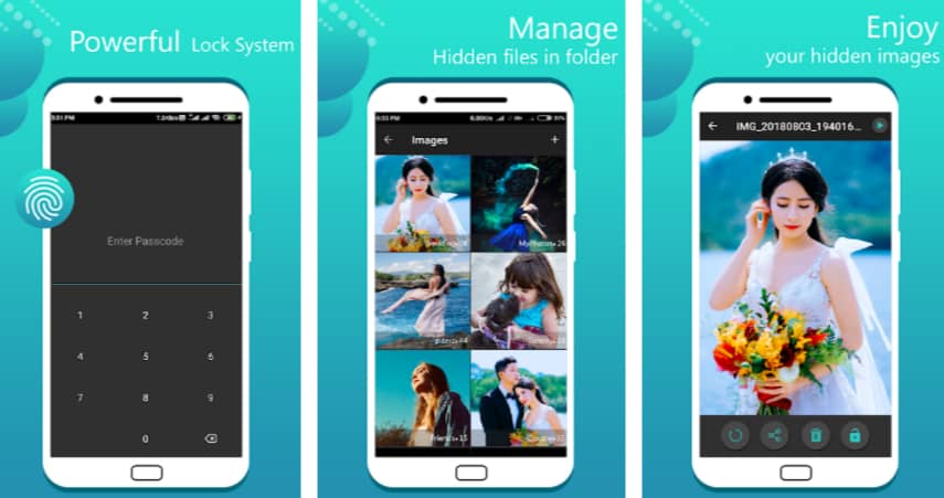 Audio Manager Vault - Hide photos,videos app