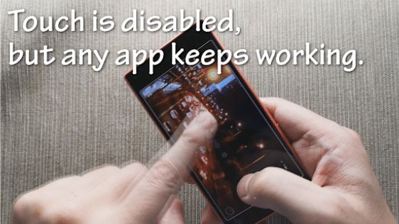 Touch Protector App For Android