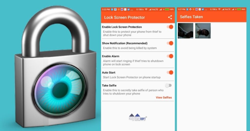 Lock Screen Protector app