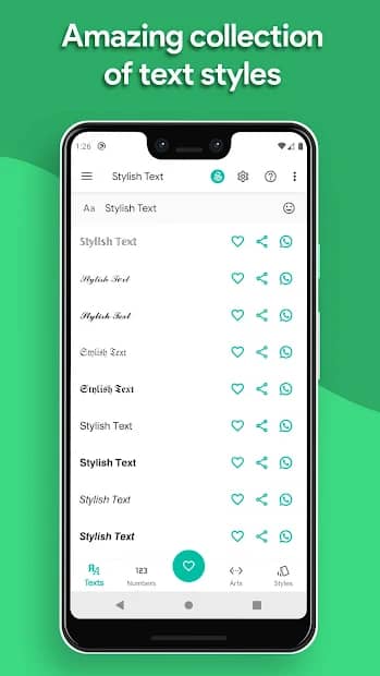 Stylish Text App