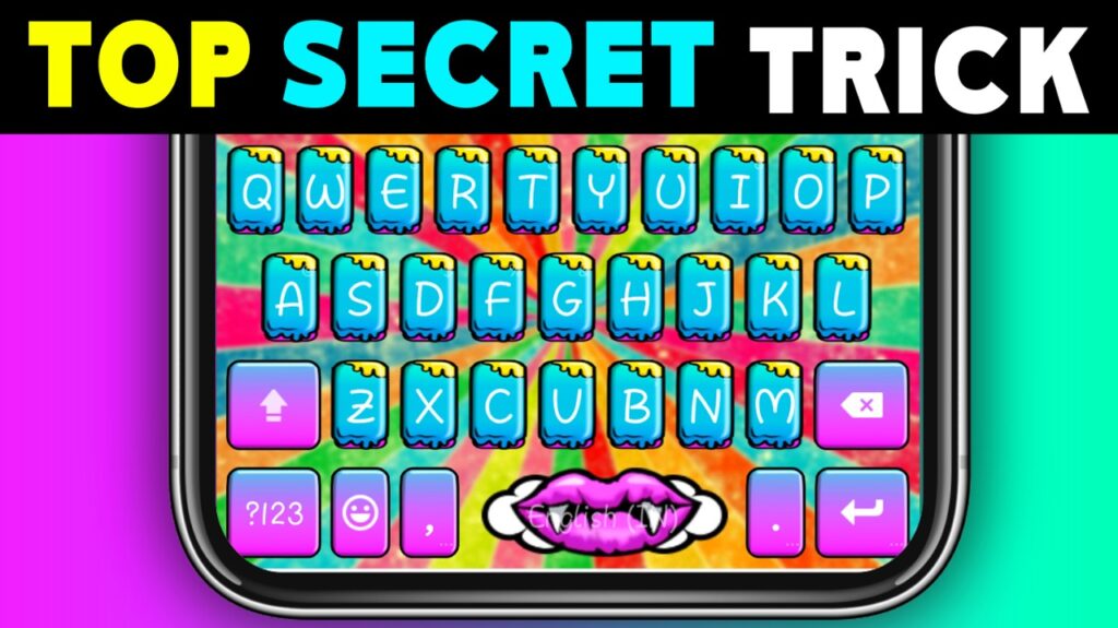 Best Party Graffiti Color Keyboard Theme