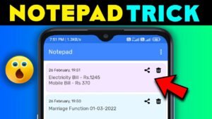 Notepad Bill With Secure Vault