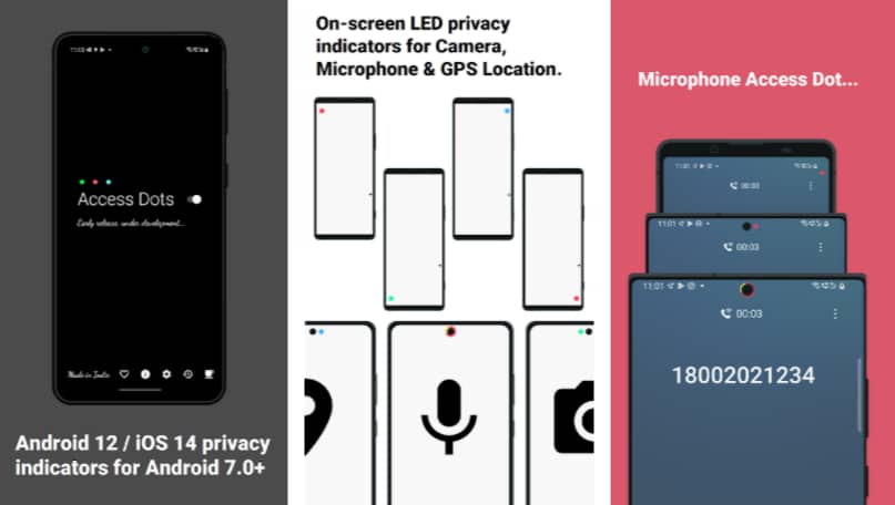 Why Use Privacy Indicators App [Red Orange]