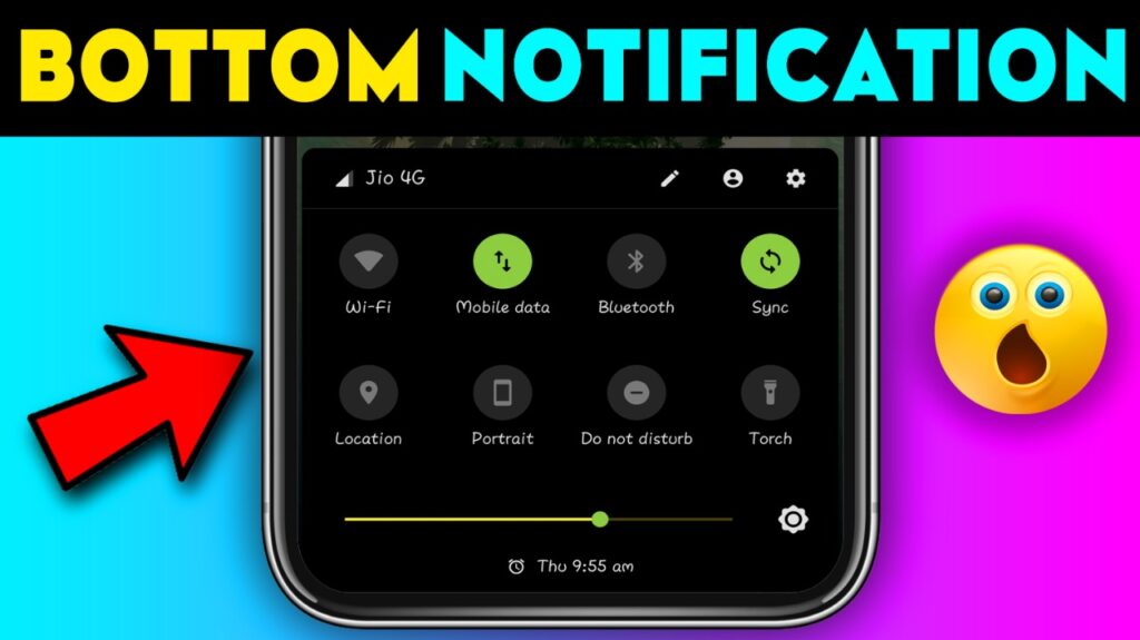 Bottom Quick Settings - Notification Customization