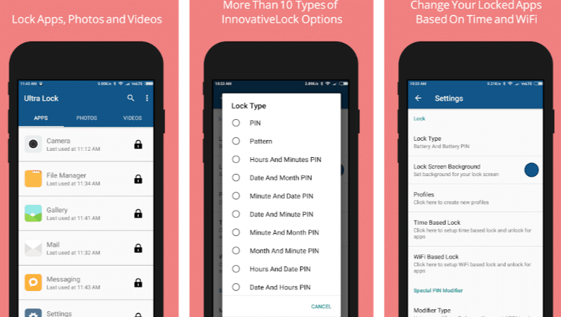 Hour Minute Ultra Lock - App Lock & Vault