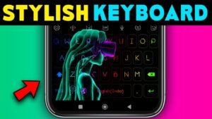 LED Light Keyboard: Emoji, Font, RGB