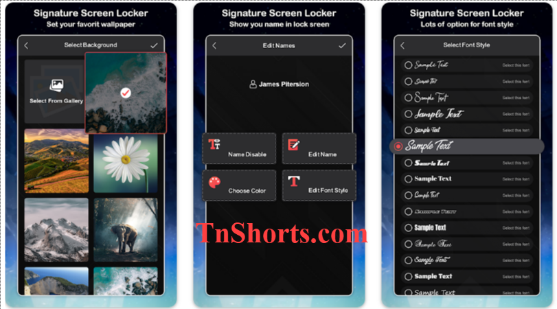 Write Screen [Signature Screen Locker]