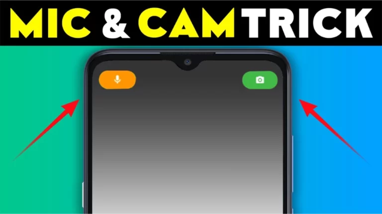 Camera Mic Safe Dot app