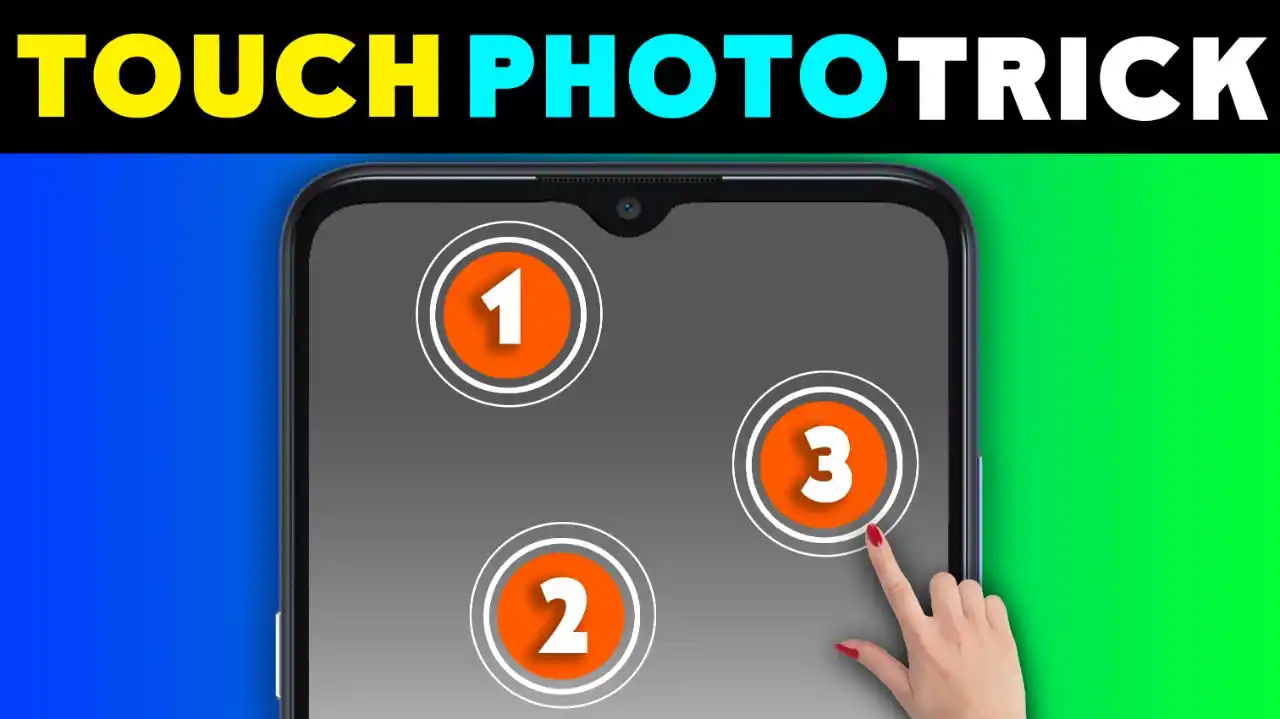 Touch Photo Position Password app