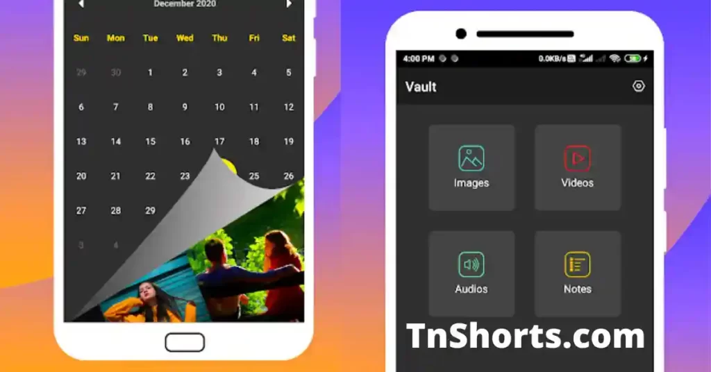 Safe Calendar Lock With Photo Vault