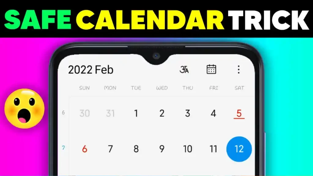 Safe Calendar Lock With Photo Vault