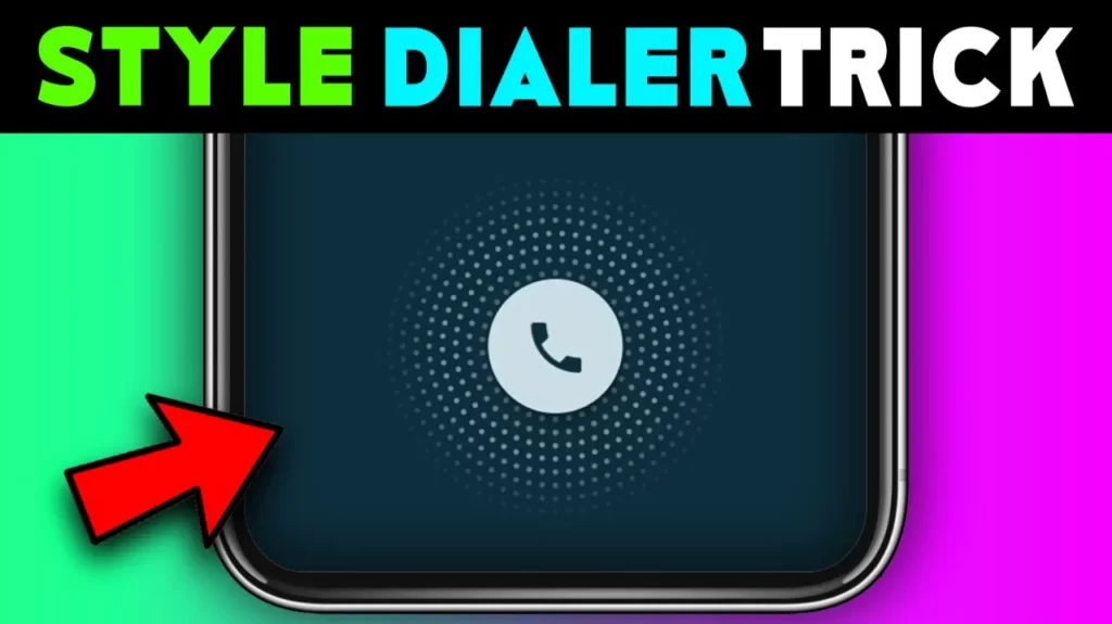 Android Style Dialer With Contacts