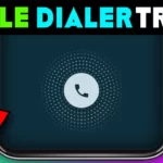 Android Style Dialer With Contacts