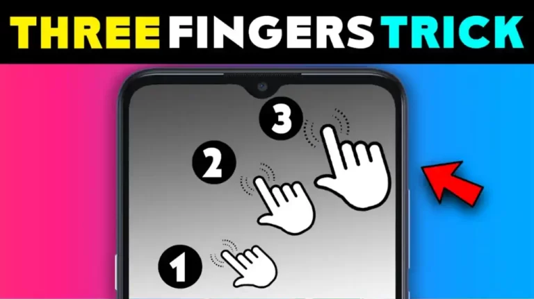 Three Fingers Tips With 4K Live Wallpapers