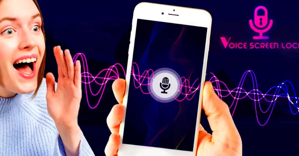 Microphone Voice Screen Lock app