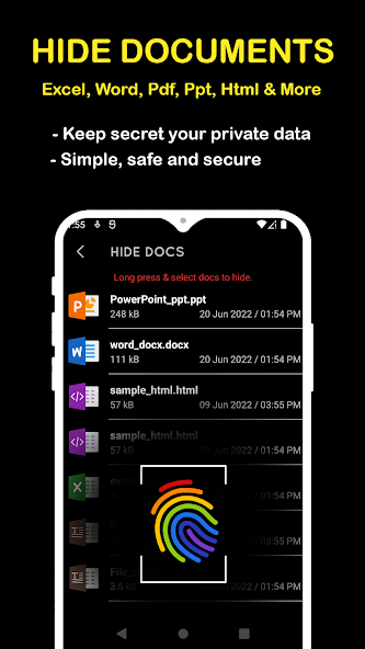 White Clock Hide photo video android TN Shorts