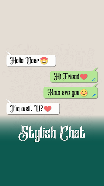 About: Stylish Chat for Whatsapp: Stylish Font (Google Play