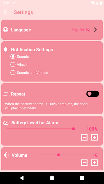 Battery Sound Notification Charge mobile tnshorts TN Shorts