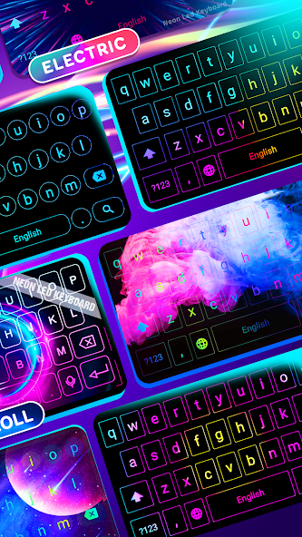 LED Keyboard RGB Emoji tn shorts TN Shorts