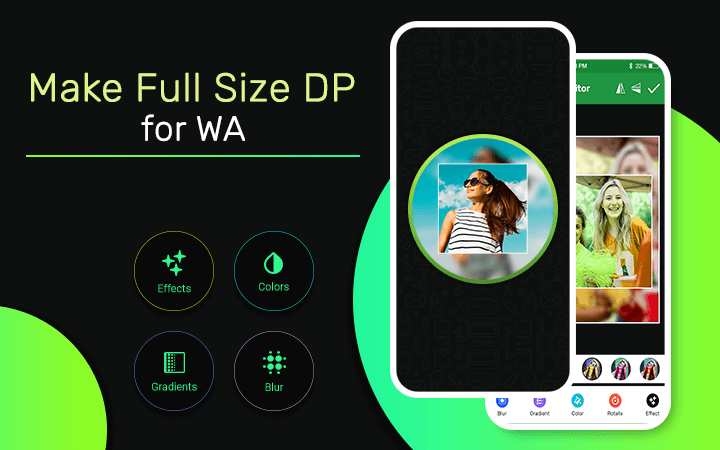 Make Full Size DP for WA
