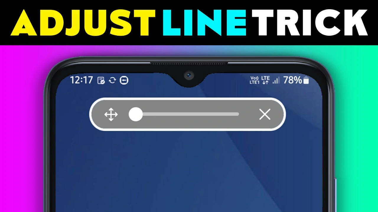 Adjust Line Fake Screen