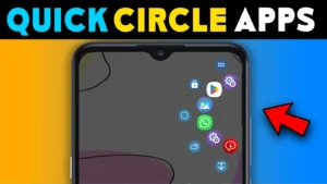 Side Circle Bar Screen Swiftly Switch App