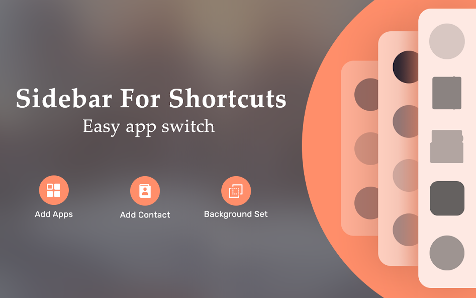 Three Layer Sidebar For Shortcuts android 2022 2023 TN Shorts