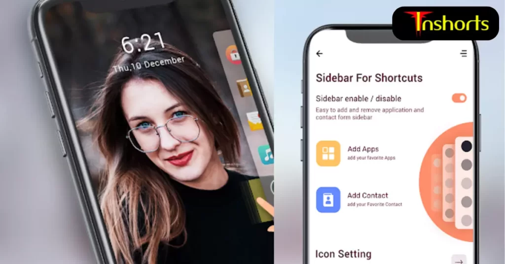 Three Layer Sidebar For Shortcuts