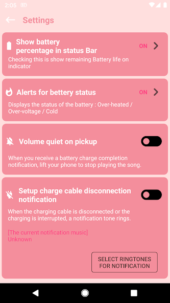 tnshorts Battery Sound Notification Charge mobile TN Shorts