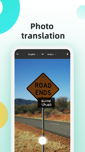 Android Camera Screen Lens Voice Translator TN Shorts