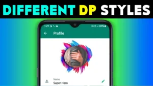 Create a Different DP: Unique Profile Pictures for WhatsApp with Custom Borders and AI Effects