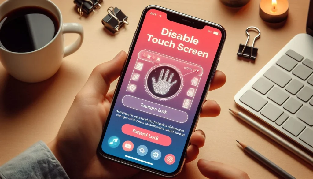 Disable Touch Screen App