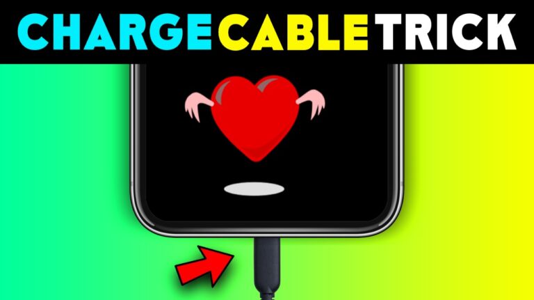 Battery Charge Cable Animation