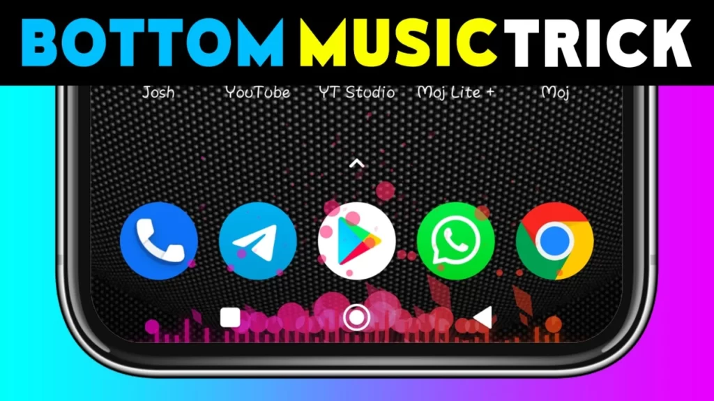 Bottom Music Navbar Music Visualizer