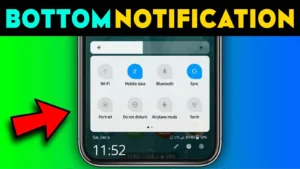 MIUI-ify Bottom Notification App: Customize Your Android Notification Panel and Quick Settings
