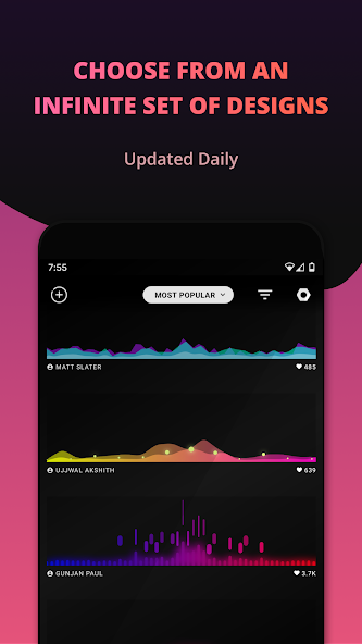 Navbar Music Visualizer Android TN Shorts