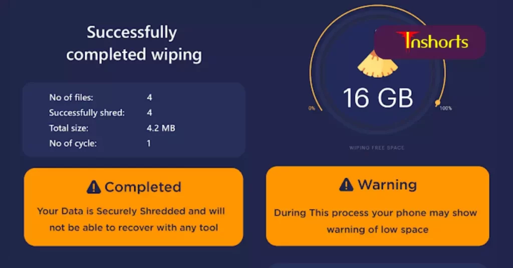 Secure Wipe Out - File Shredded For Image Delete