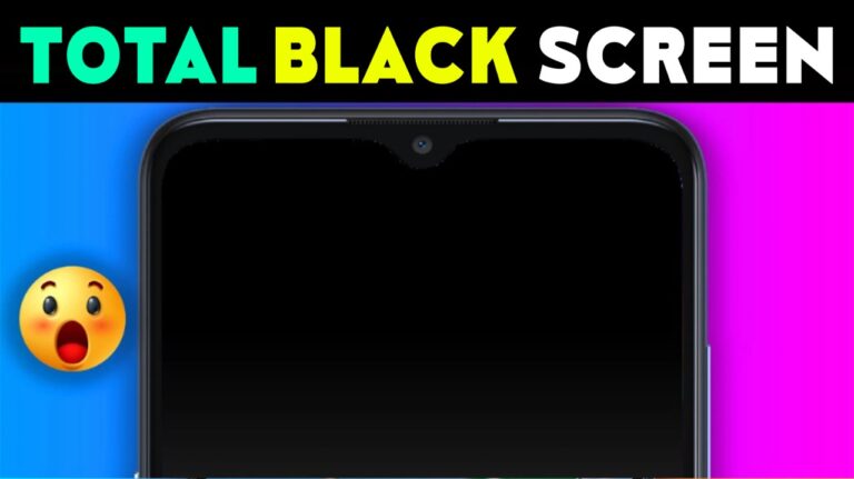 Total Black Screen