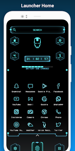 Android Neo Amazing Launcher App TN Shorts