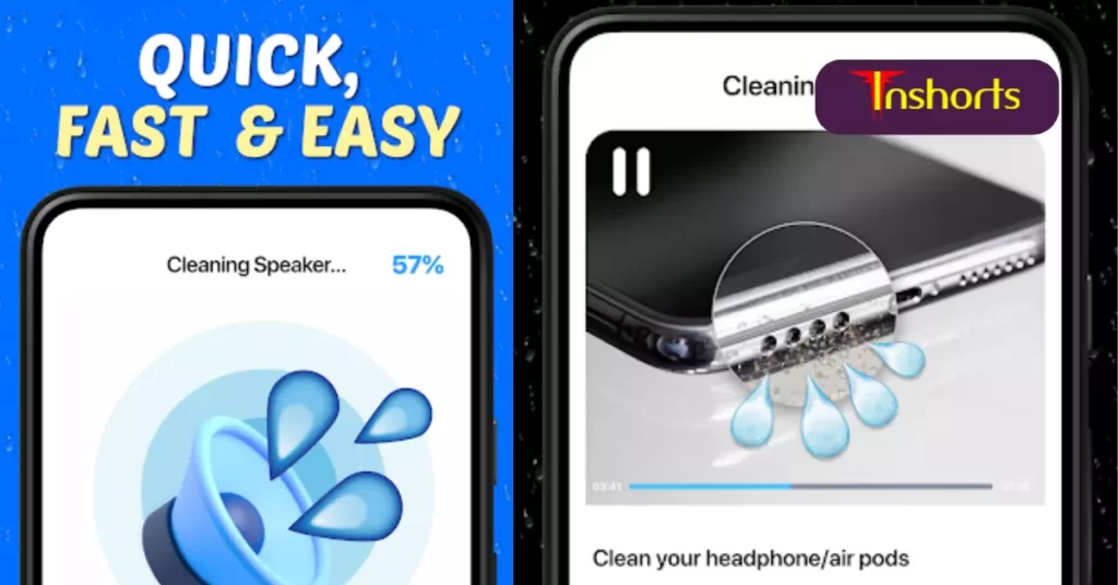 Clean Speaker Remove Water