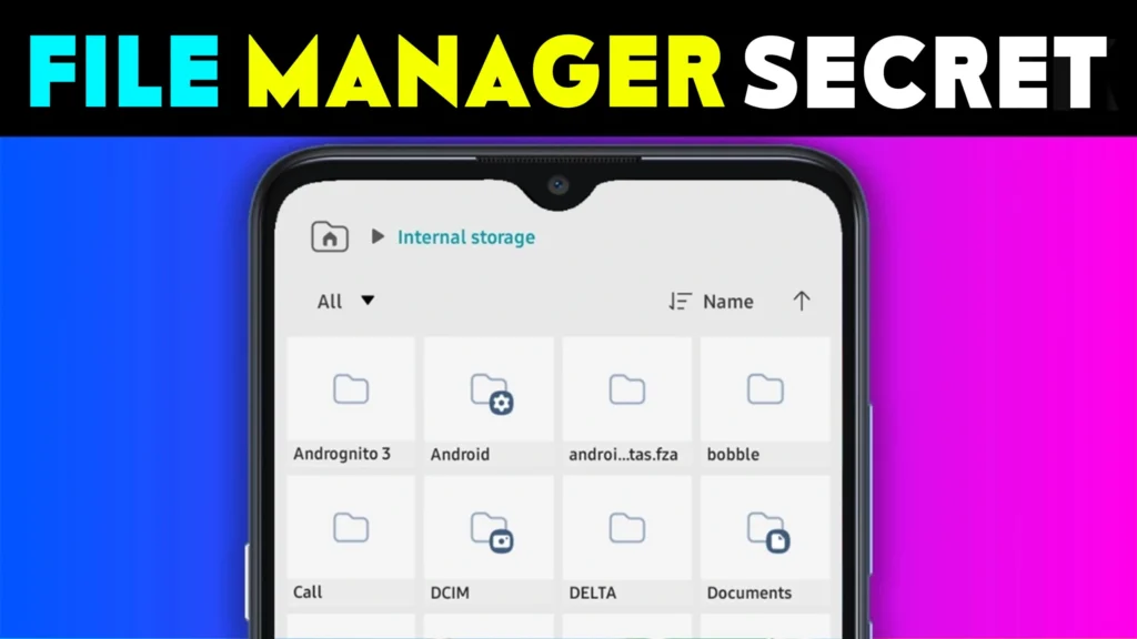 File Manager Secret Empty Folder Cleaner for a Clutter-Free Device