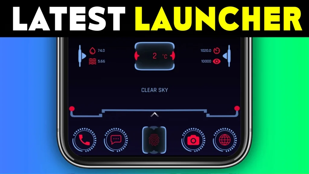 Neo Launcher Sci-Fi Latest Launcher for Futuristic Themes