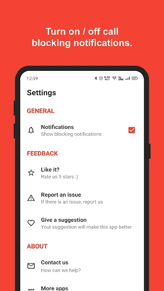 Play Store Android Call Blocker App TN Shorts