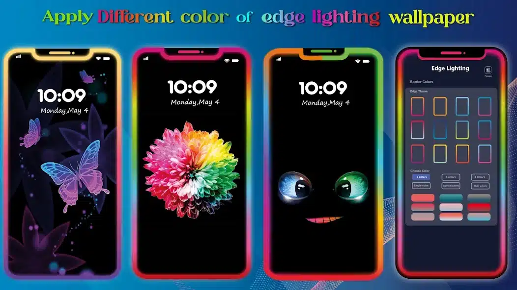 Android Edge Lighting Border Light TN Shorts