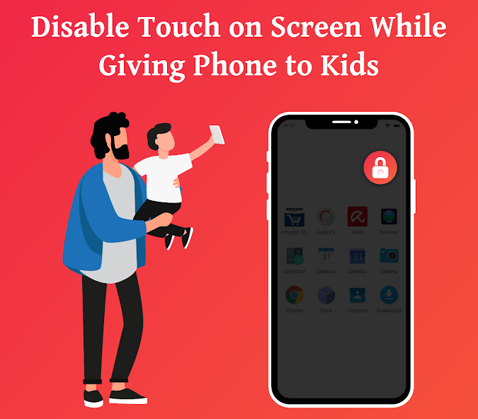 Android Touch Disable App TN Shorts