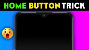 Black Screen Home Button: Without Wake