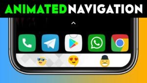 ANIMATED NAVIGATION: Colorful Custom Bar