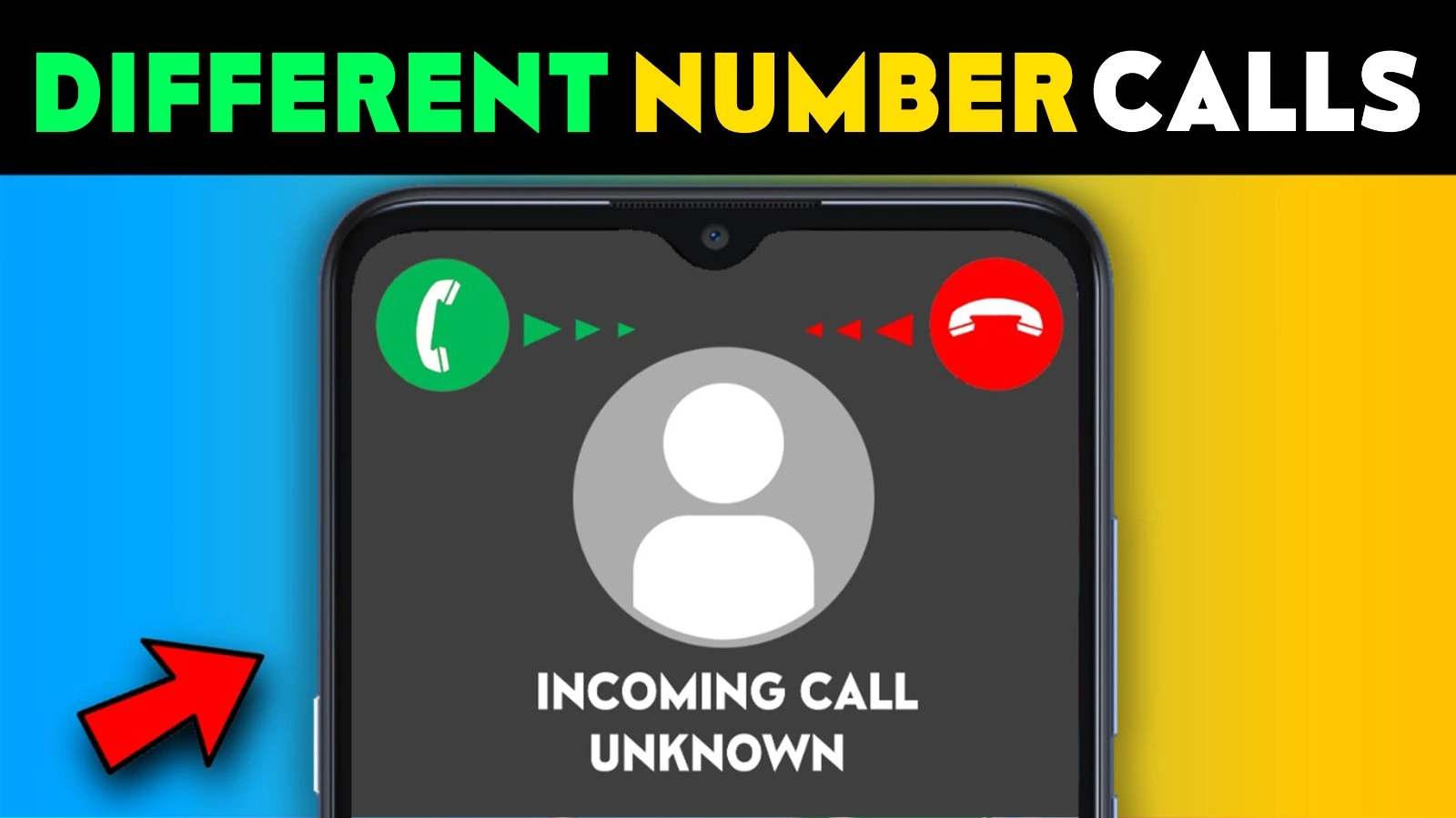 call from different number